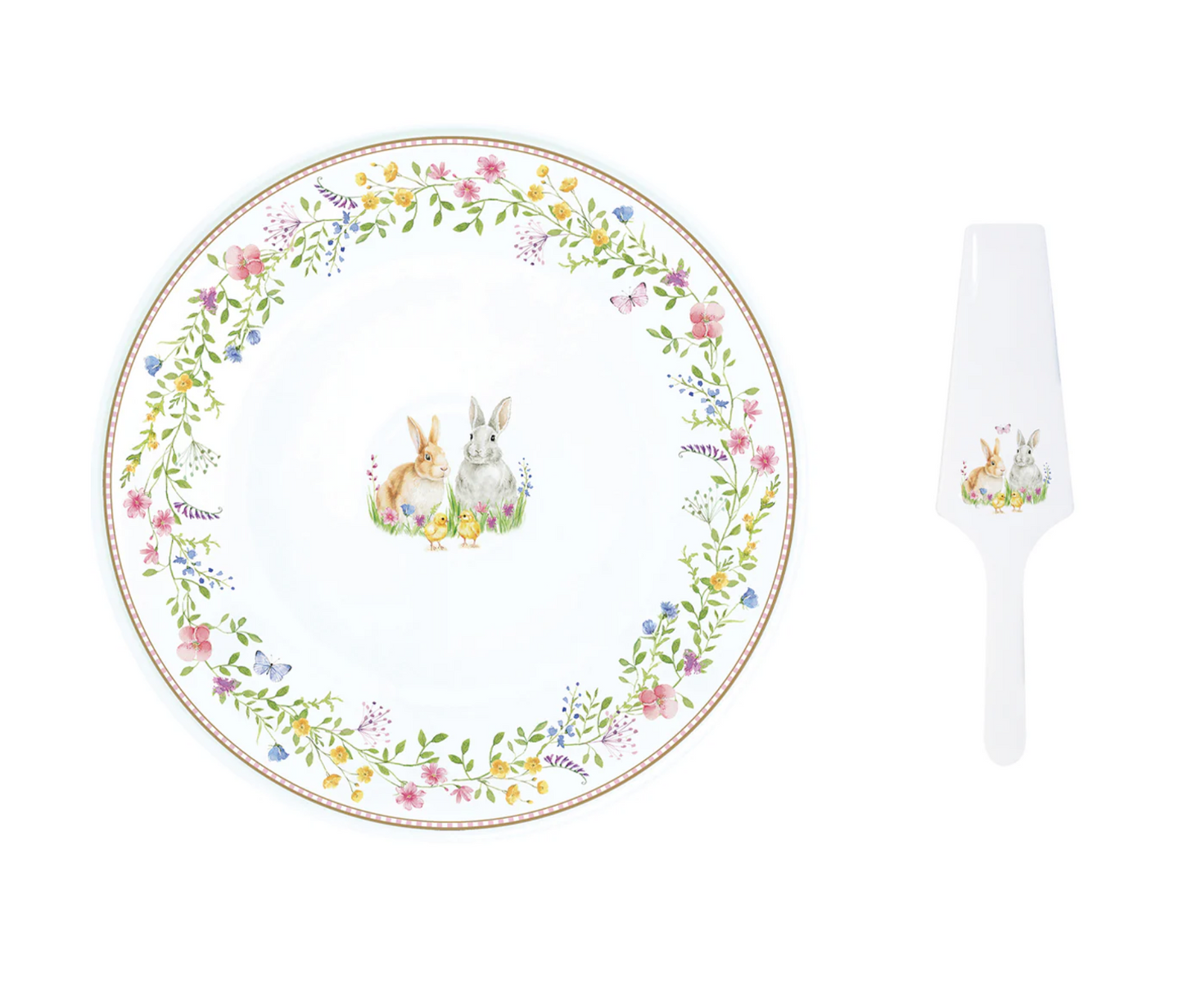 Easter Bunny Serveware Duo Gift Set