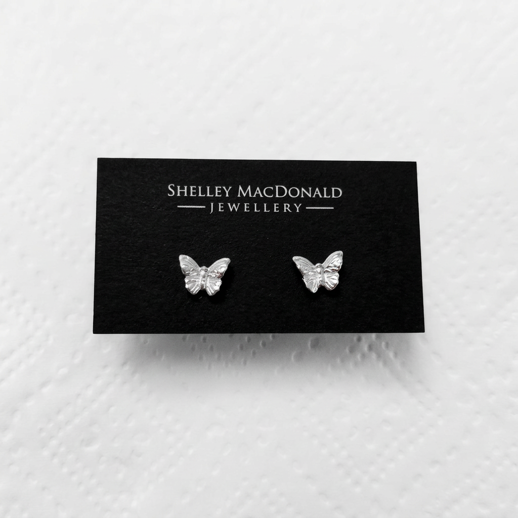 Improved Butterfly Stud Earrings photo