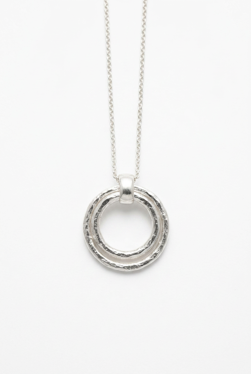 Improved Double Ring Necklace photo