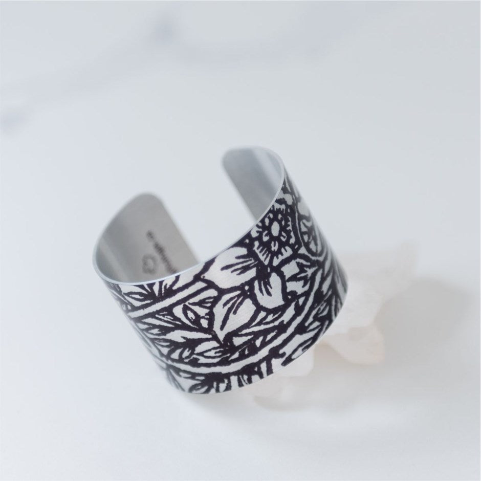 Ink Blot Statement Cuff