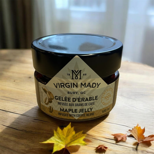 Coffee infused Organic Maple Jelly