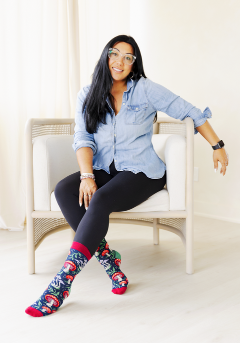 Mushroom Magic Socks - For Her