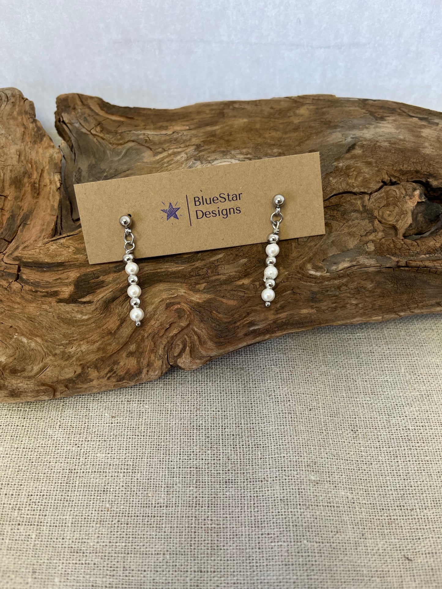 Pearl Dangle Earrings