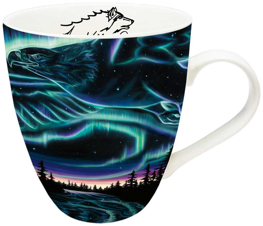 Sky Dance – Eagle Over the Sky Mug