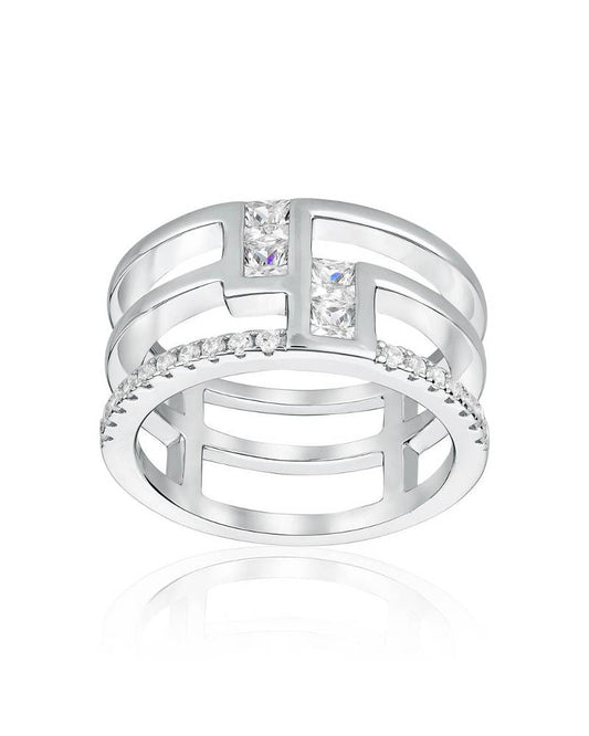 Modern Wide Band Ring