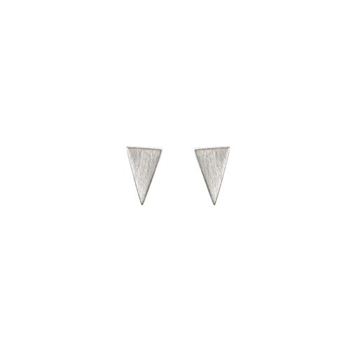 Matte mini Triangle earrings