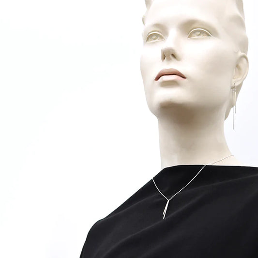 Tine Necklace (Polished Silver)