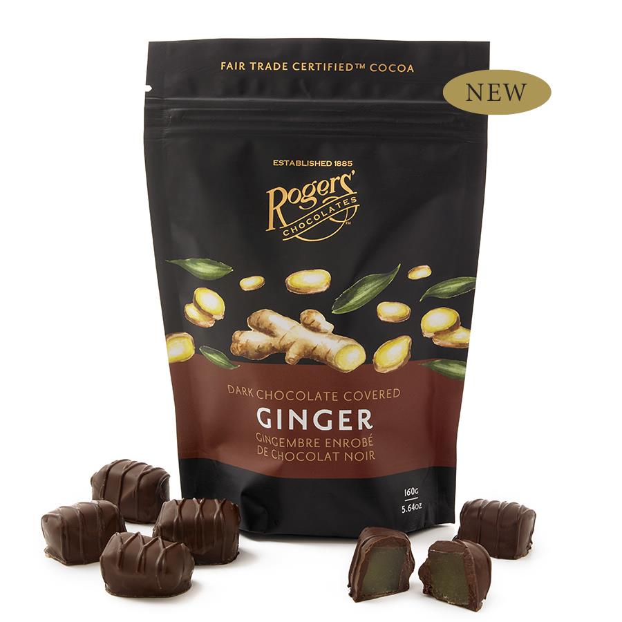 Dark Chocolate Covered Ginger