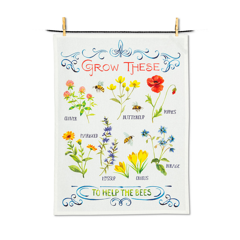 For the Bees Tea Towel