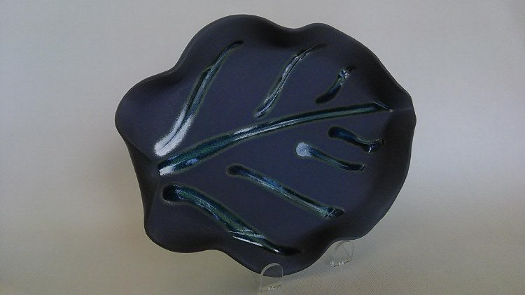 Snack Plate Periwinkle Blue