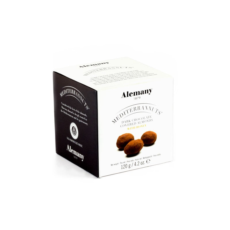 Alemany Dark Chocolate covered Almonds with Honey