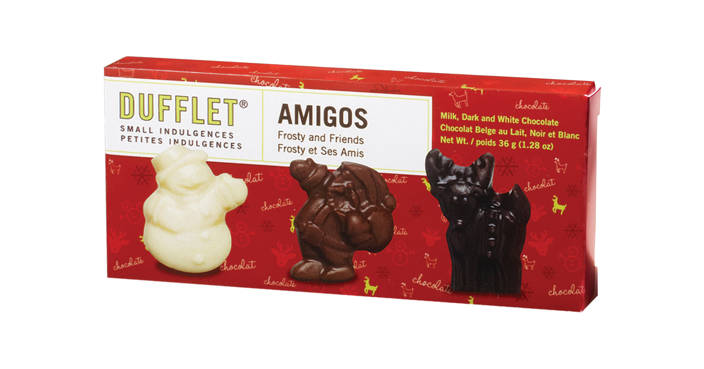 AMIGOS: Frosty & Friends Chocolates Set of 3