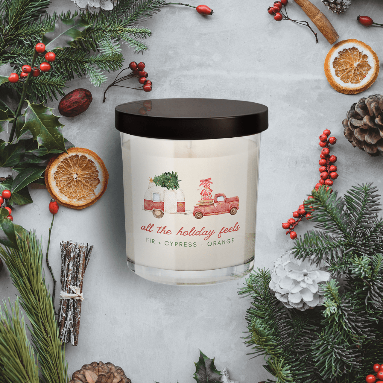 All The Holiday Feels Candle