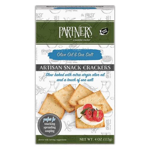 Partners Olive Oil & Sea Salt Crackers