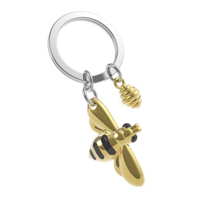 Key Chain - Bee and Honey