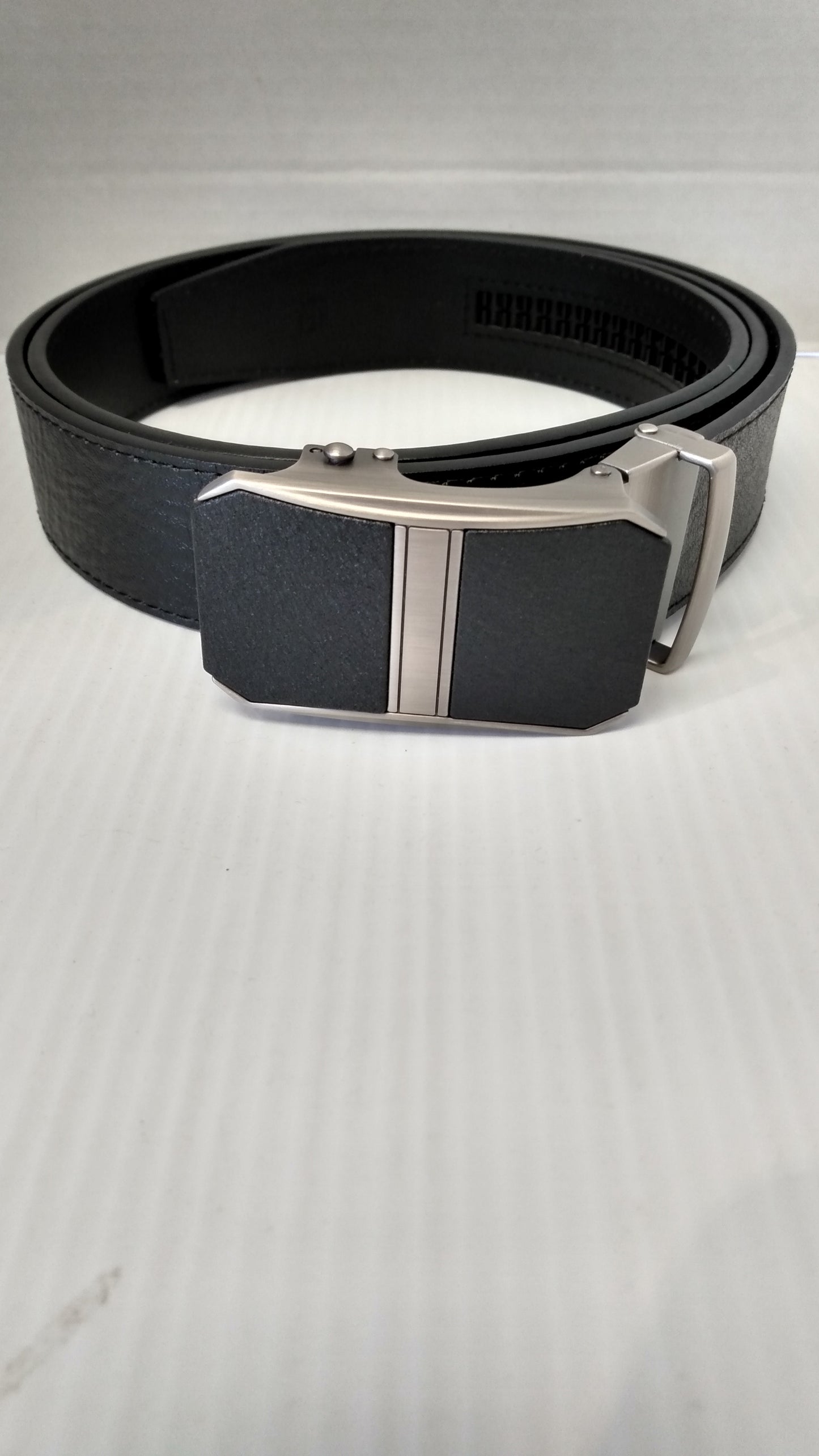 Adjustable Leather Belt for Men