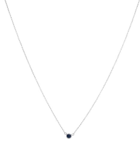 Blue Sapphire Comino Necklace