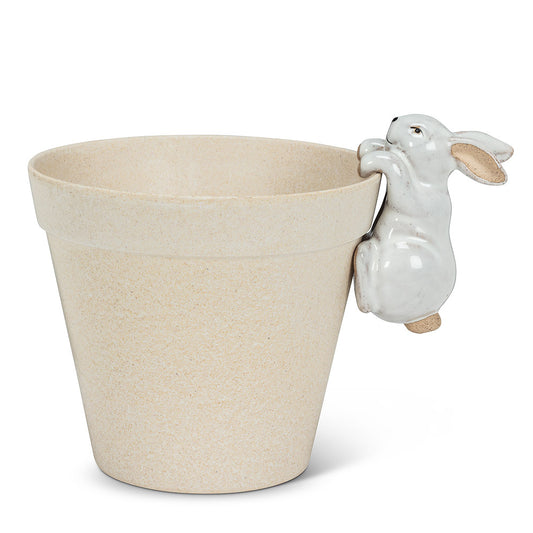 Climbing Bunny Pot Hanger