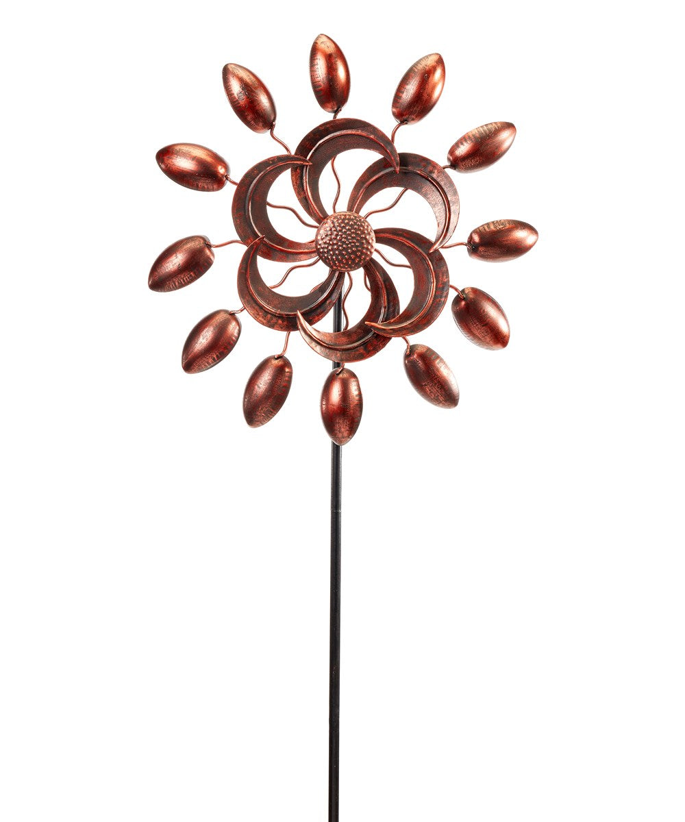 Flower Design Wind Spinner