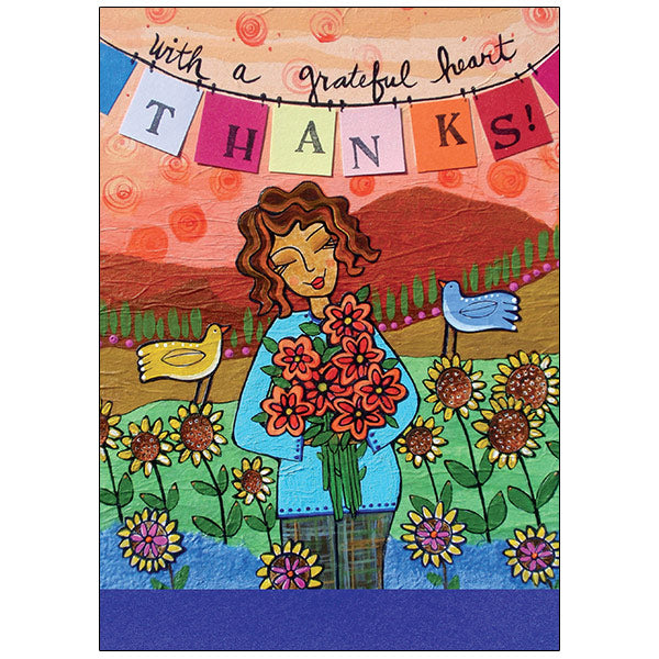 Grateful Heart - Thank You Card