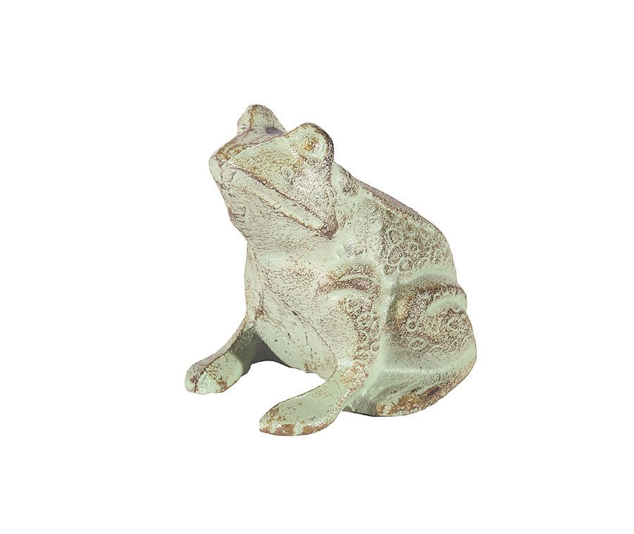 Cast Iron Garden Frog