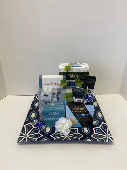 Welcome Spring Gift Set on Blue Tray