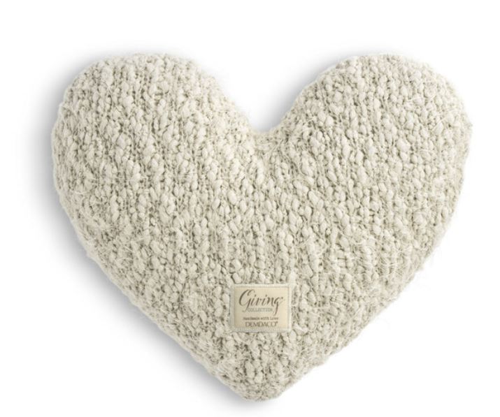 Giving heart weighted pillow hotsell