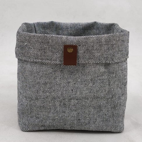 Grey Fabric Container