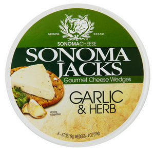 Sonoma Jacks Garlic & Herb Cheese