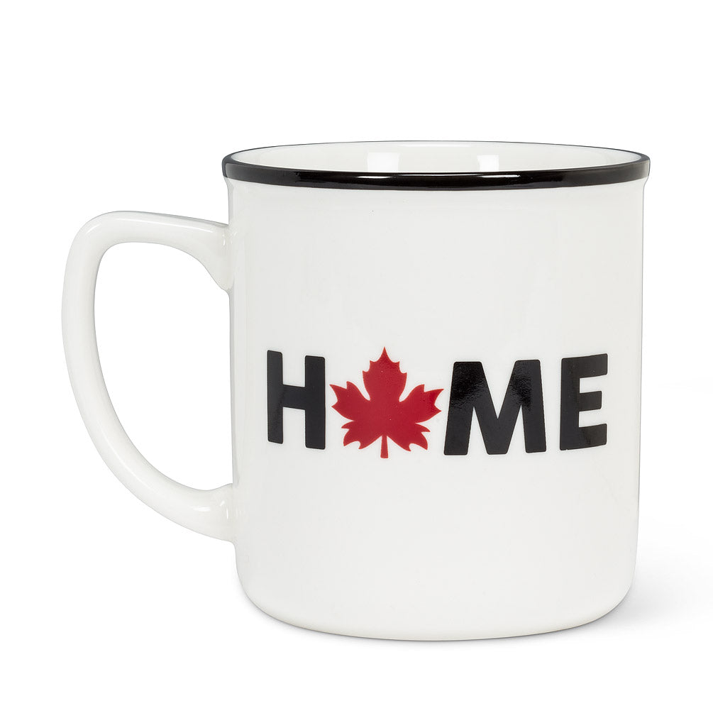 Home with Maple Leaf Mug