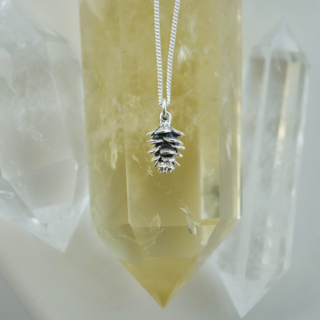Tiny Pincone Necklace