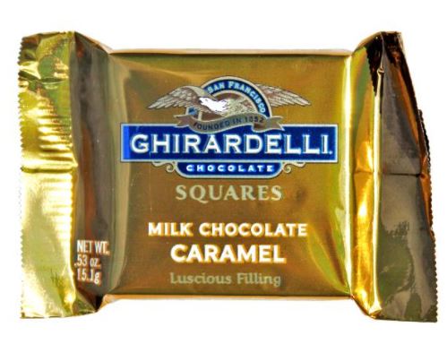 Ghirardelli Milk Chocolate Caramel Squares