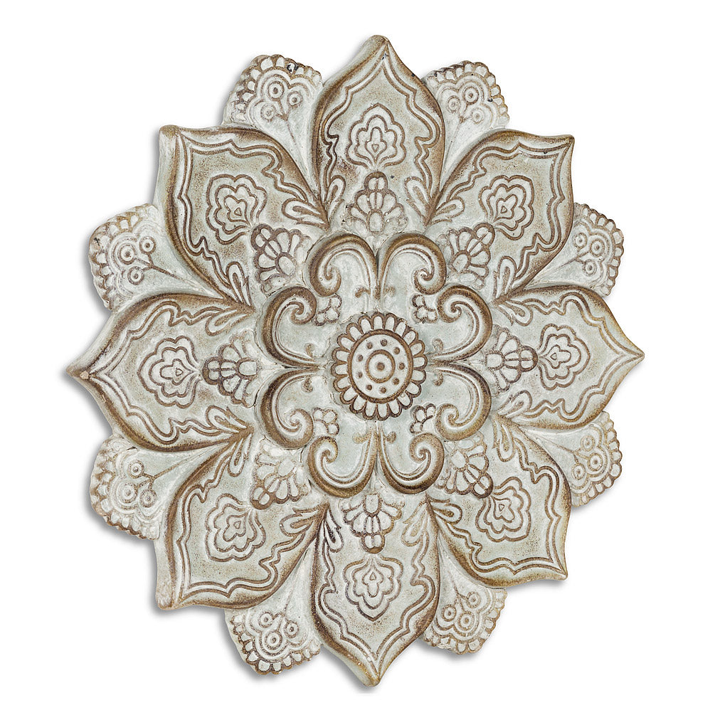 Mandala Flower Plaque