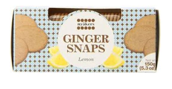 Lemon Ginger Snaps