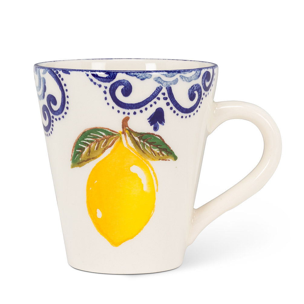 Lemon Print Tall Mug