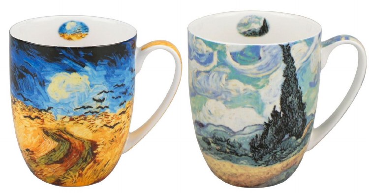 Van Gogh Wheatfields Set of 2