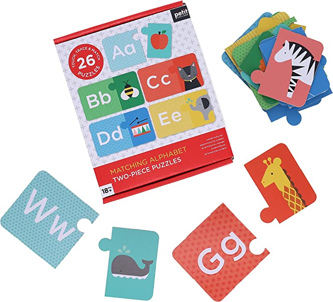 Matching Alphabet Two Piece Puzzle