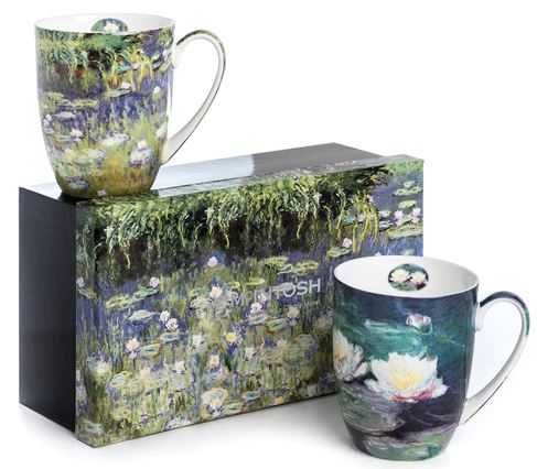 Monet Water Lilies Set of 2