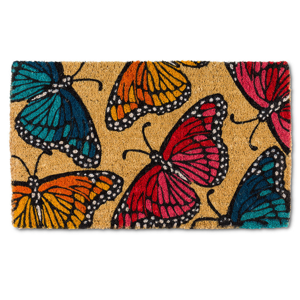 Multi Butterfly Doormat