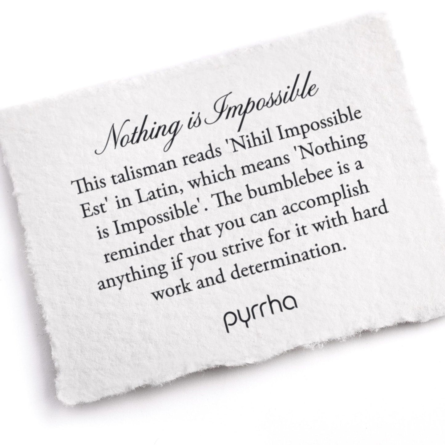Nothing is Impossible Necklace