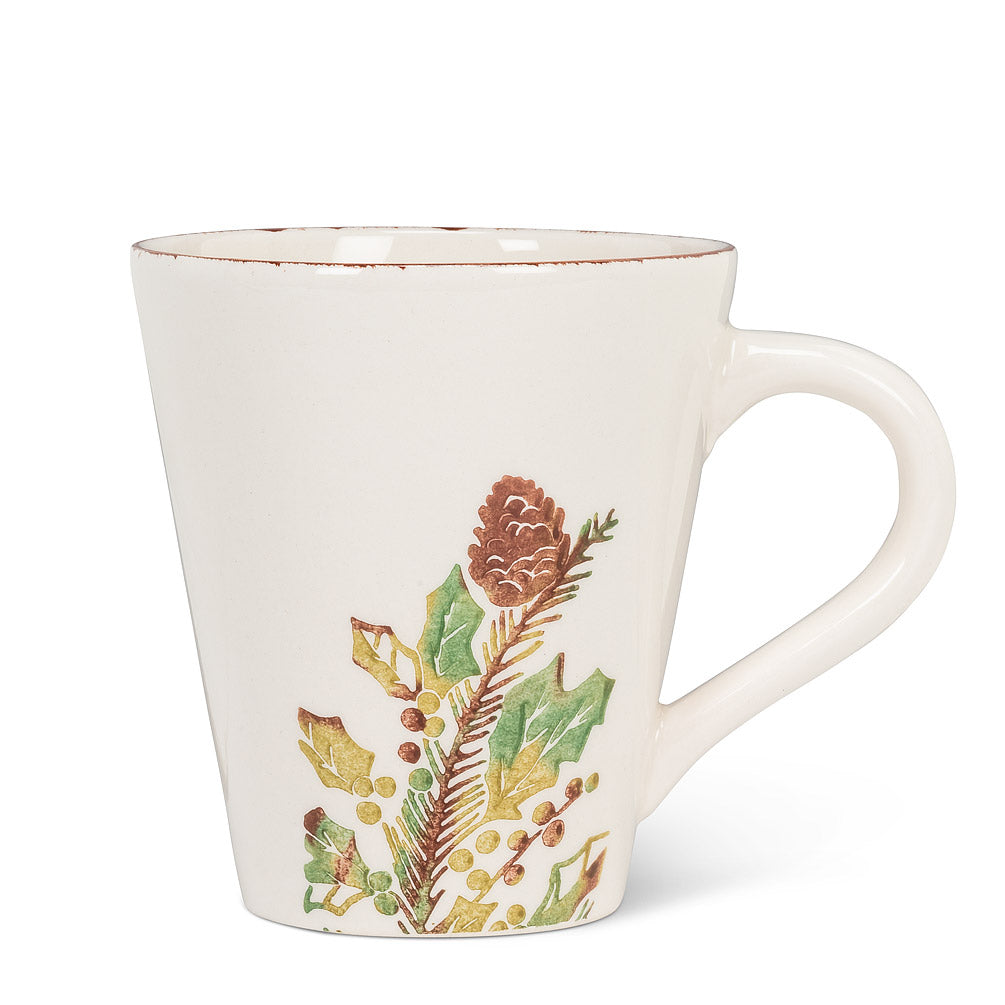 Pine & Cardinal Tall Mug Back