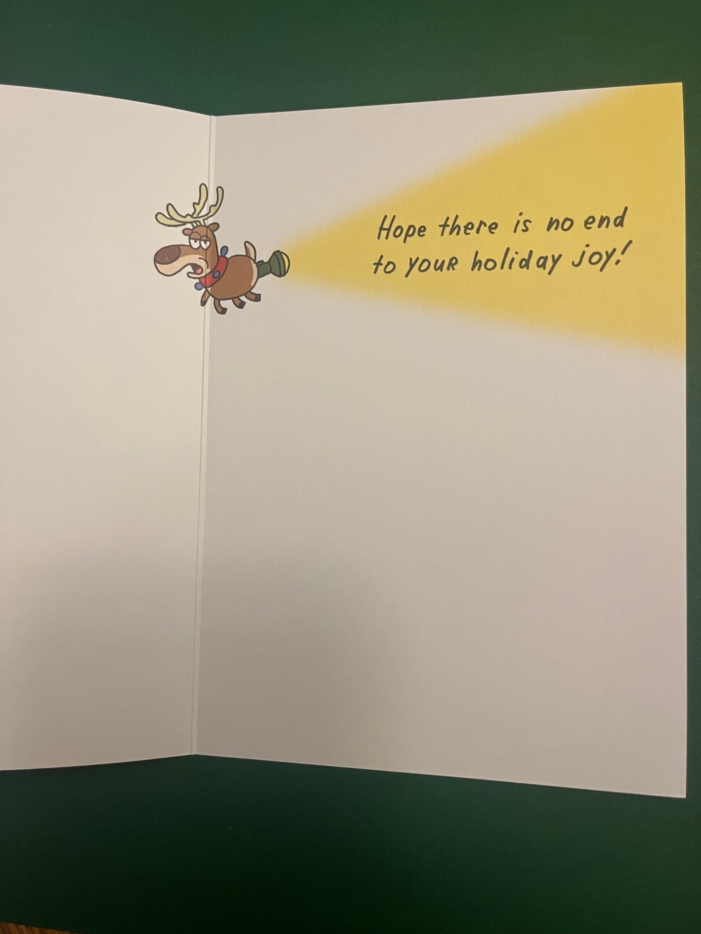Pre-Rudolph Holiday Greeting Card