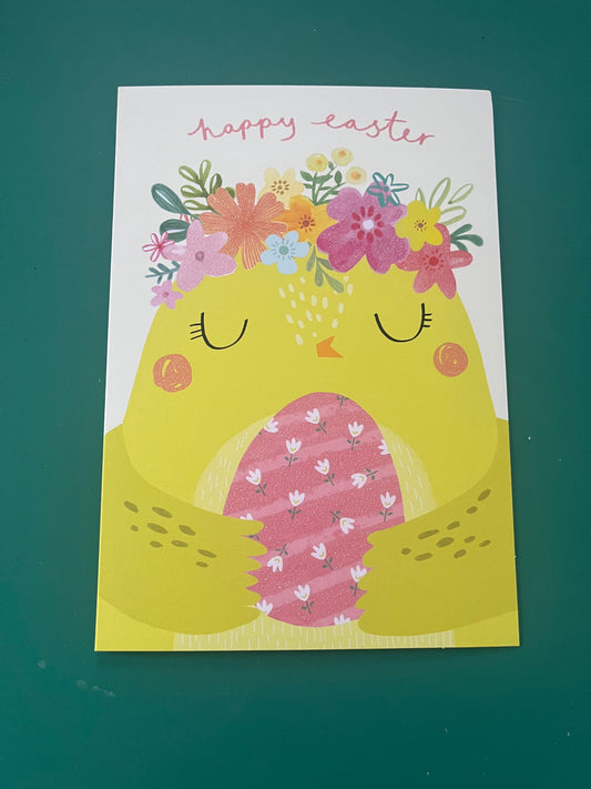 Sweet Easter Chick Easter Card