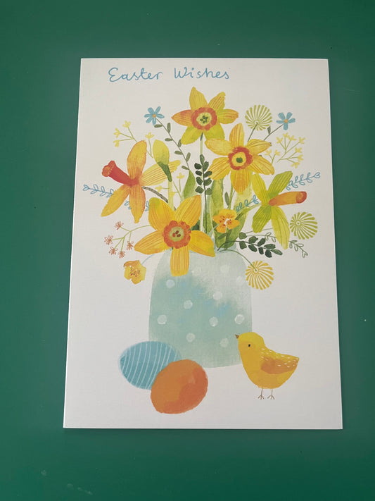 Daffodils Easter Card