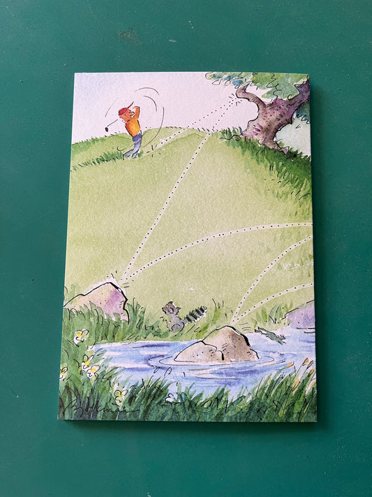One Lucky Shot - Father's Day Card