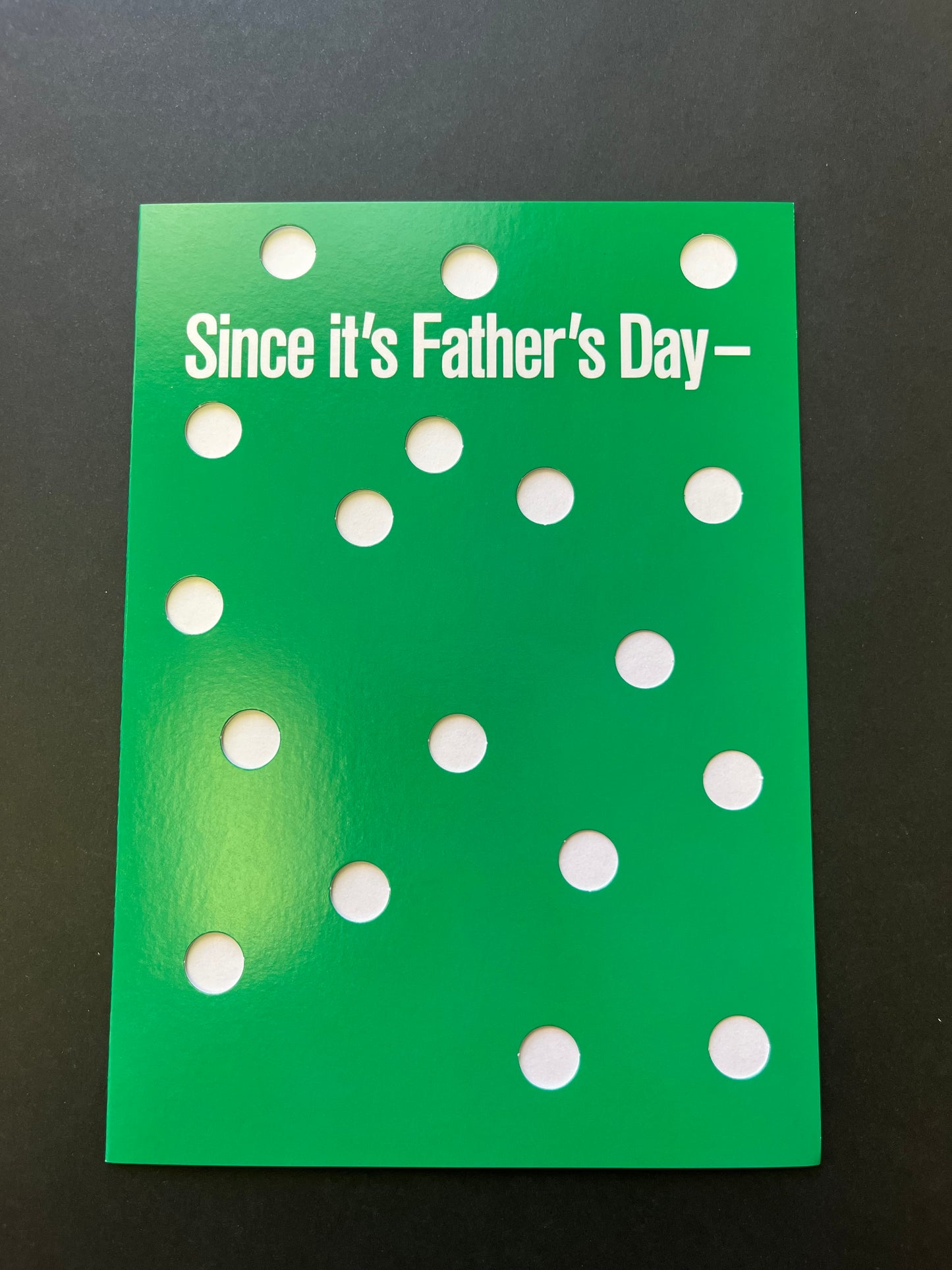 18 Holes - Father's Day Card