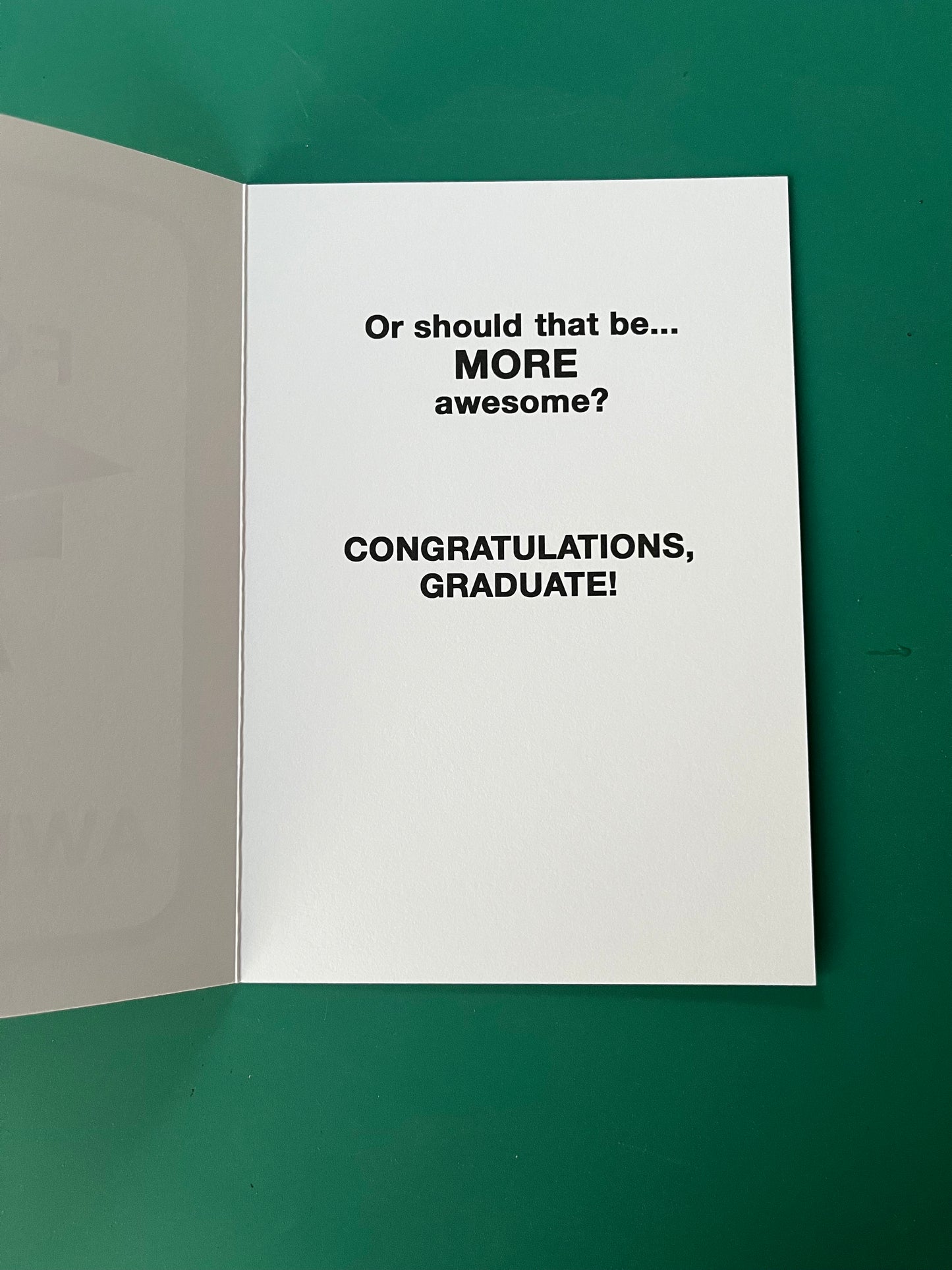 Go Forth - Graduation Card