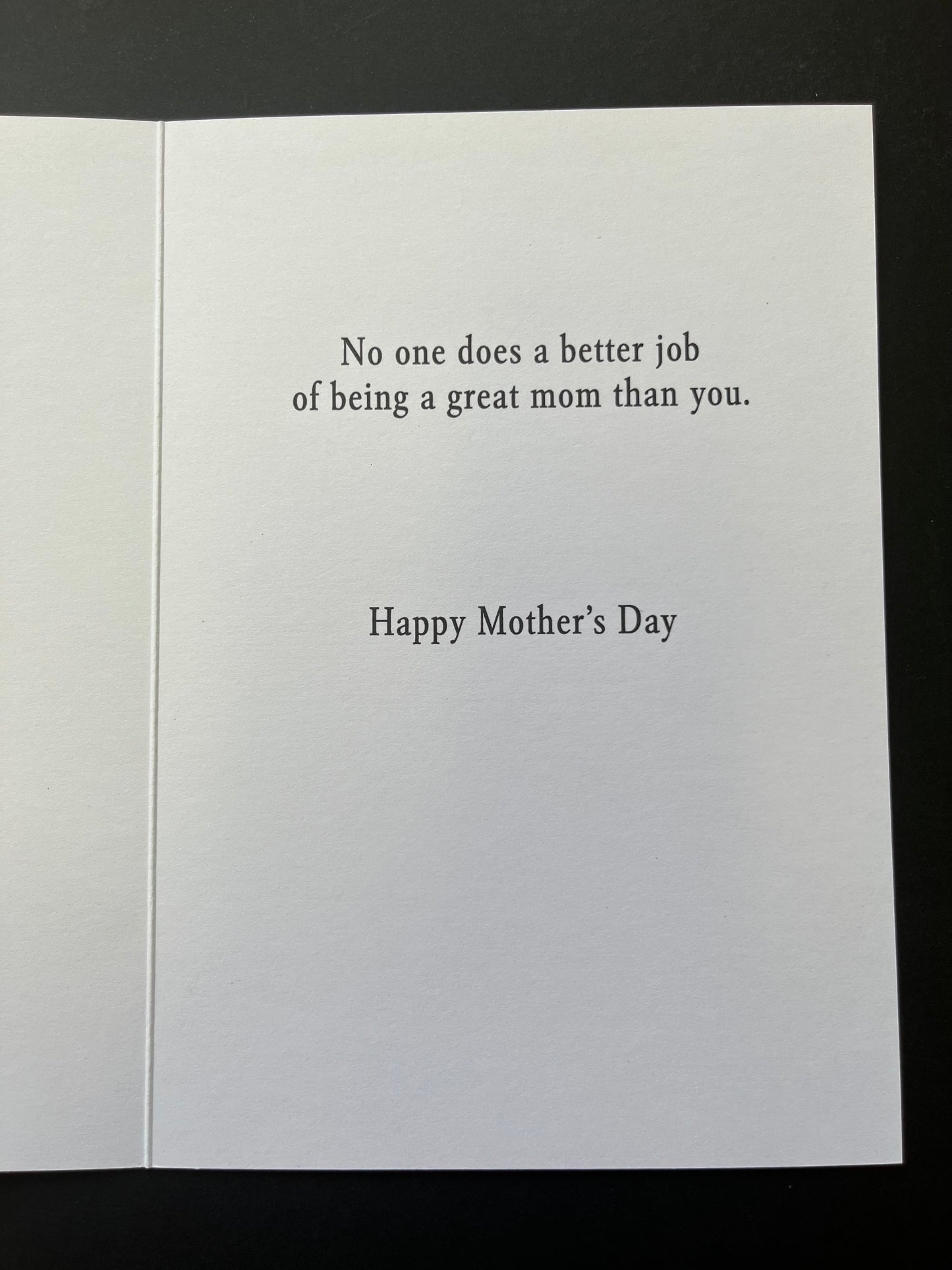 Applied for Position - Mother's Day Card
