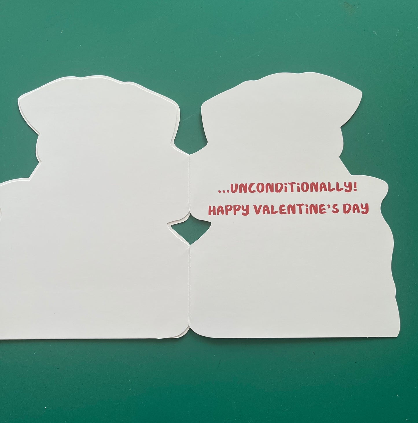 Puppy Love Valentine's Greeting Card