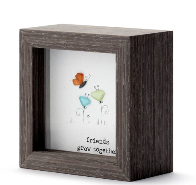 Friends Grow Together Shadow Box